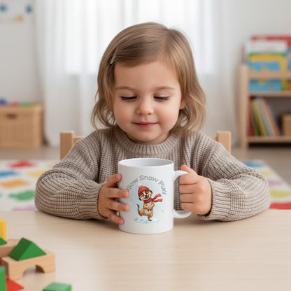 Milow Snow Play – Kinder-Tasse mit liebevollem Wintermotiv