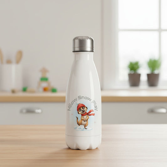 Milow Snow Play – Kinder-Trinkflasche mit liebevollem Wintermotiv
