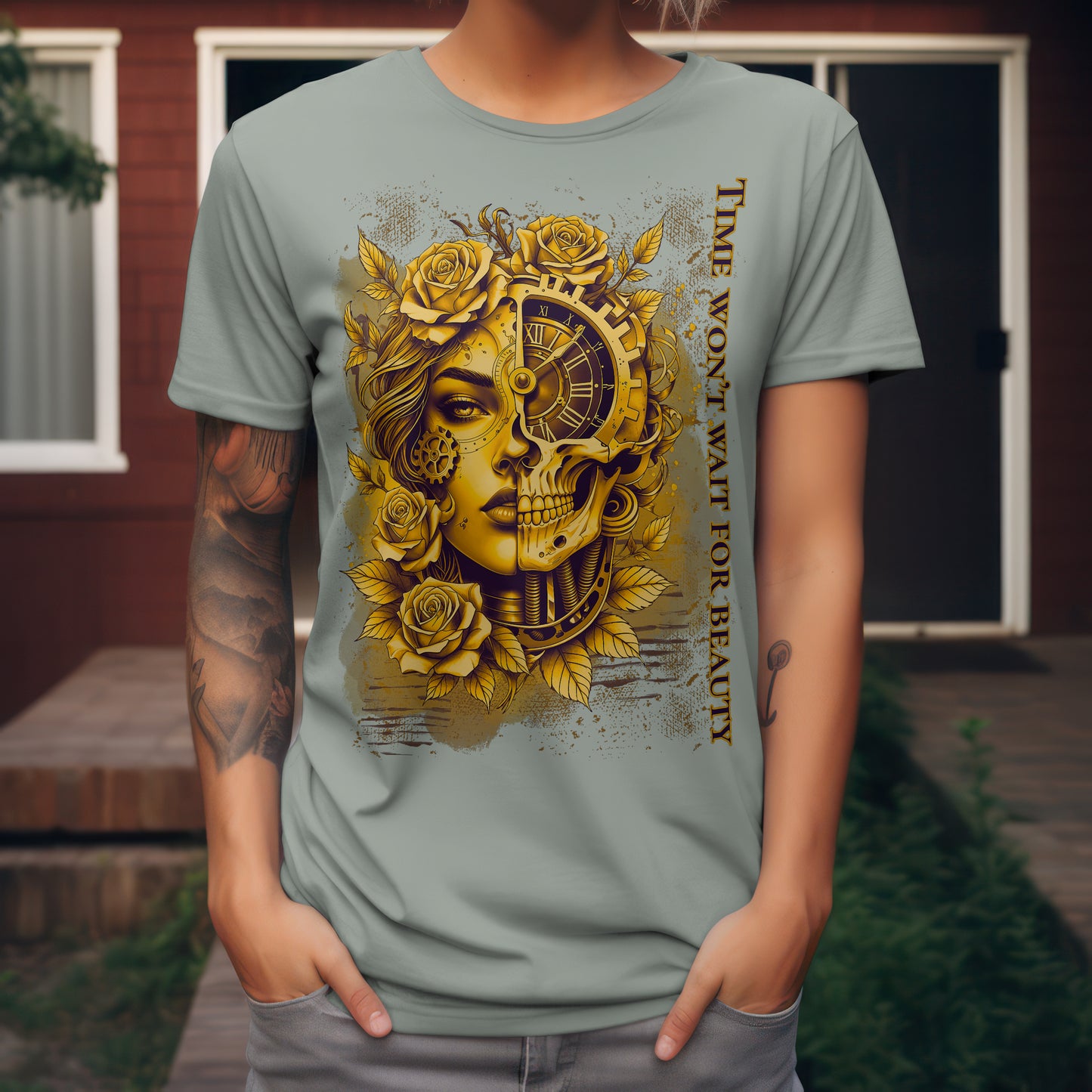 Fitted Ladies Organic Shirt mit modernem Design