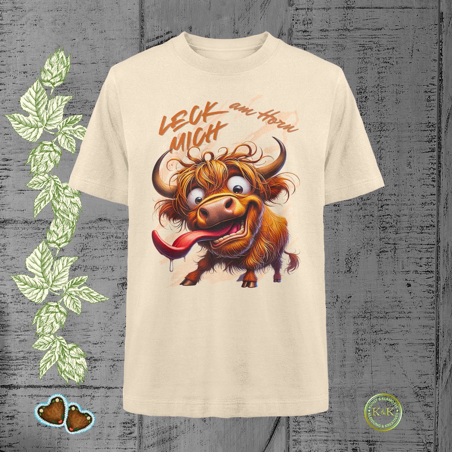 Freches Wiesn-Shirt Unisex mit Augenzwinkern – perfekt für dein nächstes Volksfest.