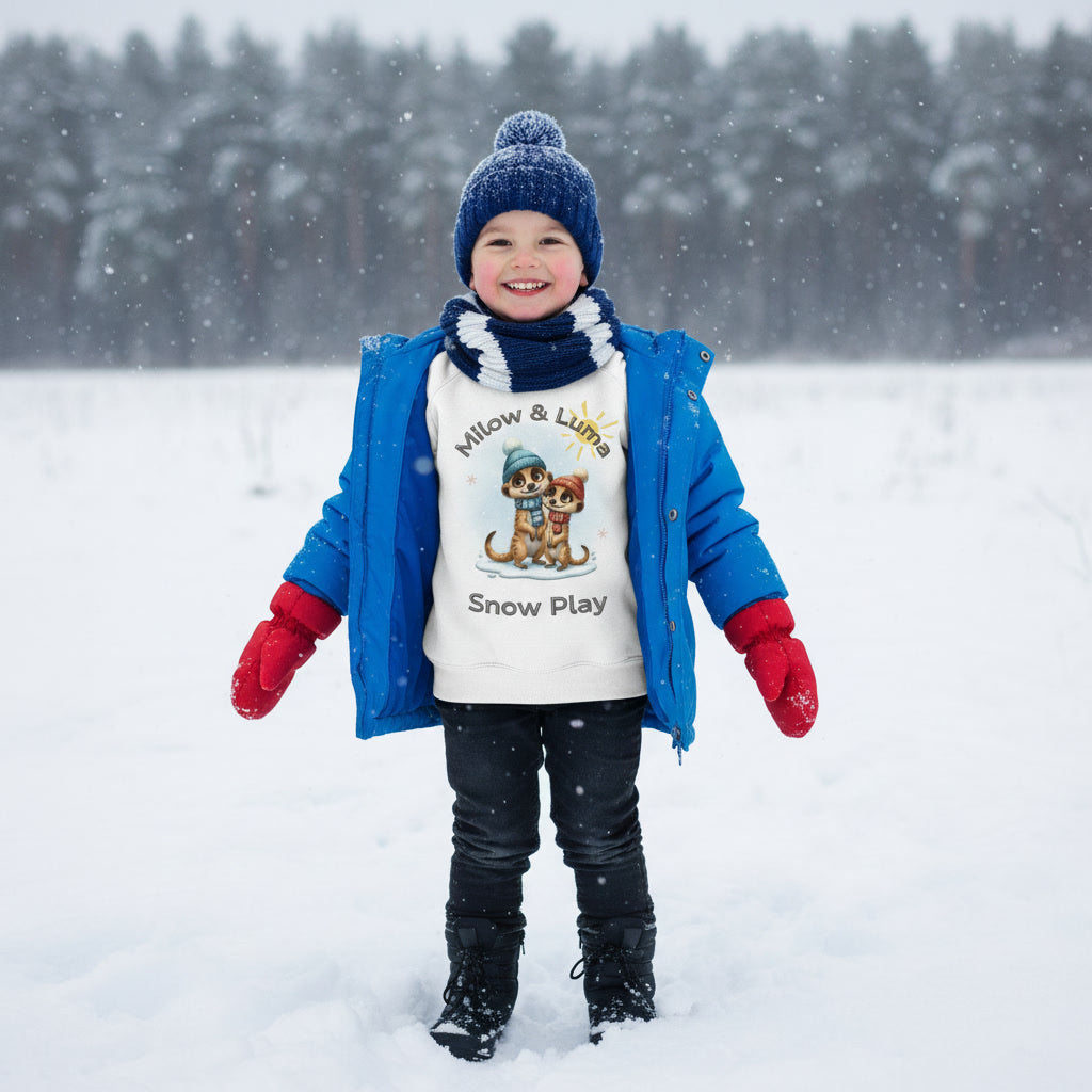 Milow - Kids Basic Sweatshirt, ein gemütliches Lieblingsstück für kühle Tage und entspannte Momente.