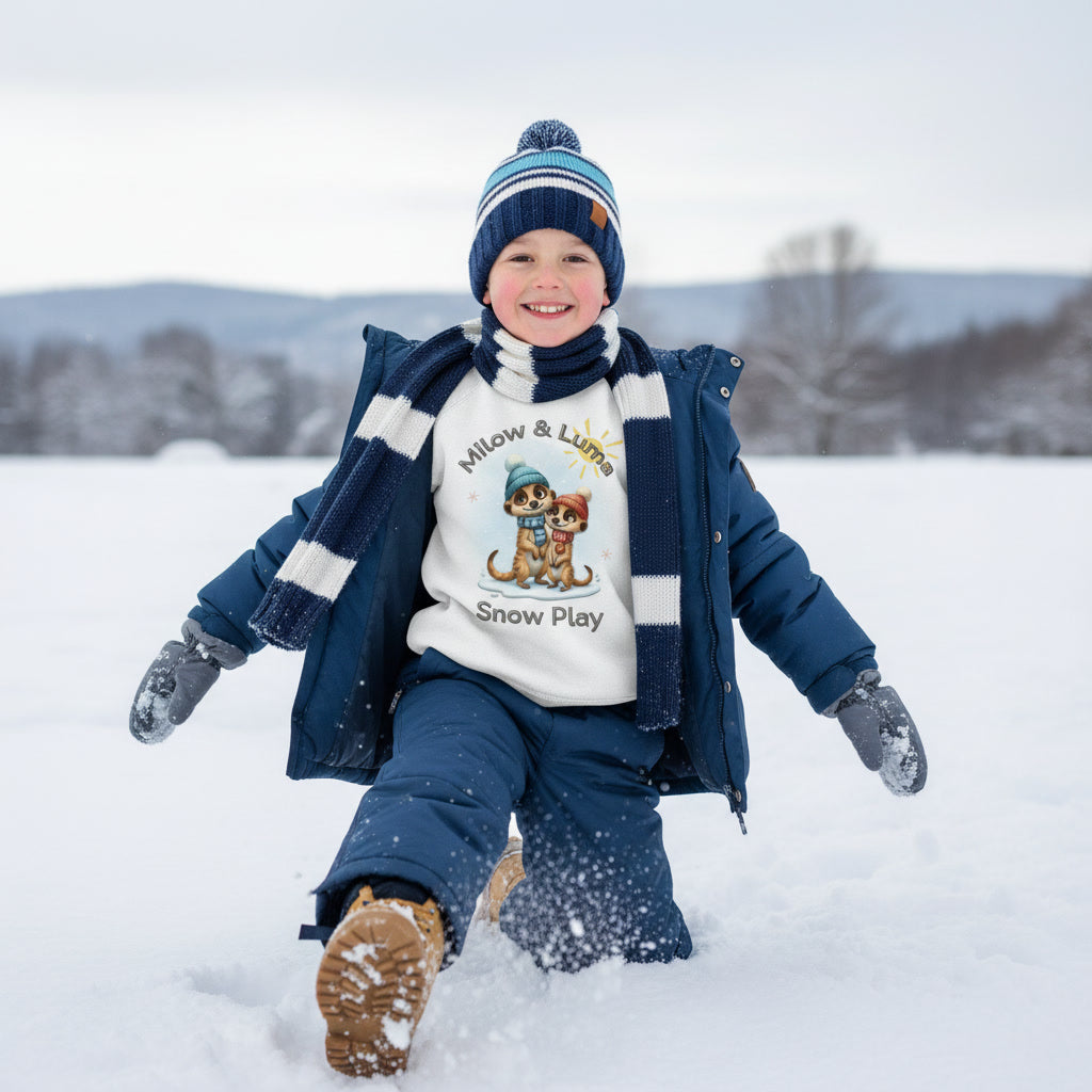 Milow - Kids Basic Sweatshirt, ein gemütliches Lieblingsstück für kühle Tage und entspannte Momente.