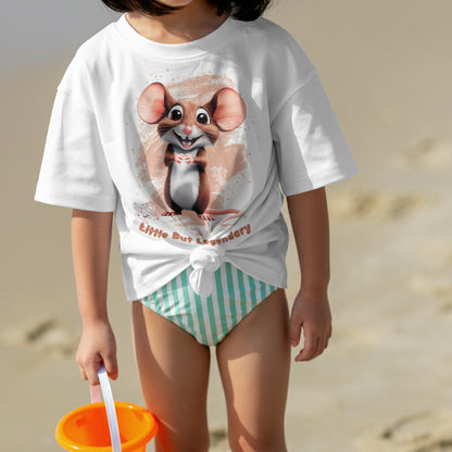 Kinder Bio T-Shirt mit süßem Maus-Motiv