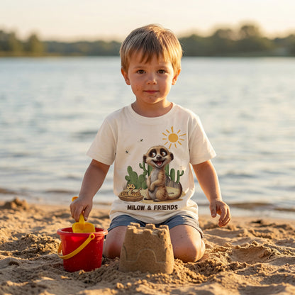 Milow Kids Organic Shirt, das freche Motiv von Kunst & Klamotte