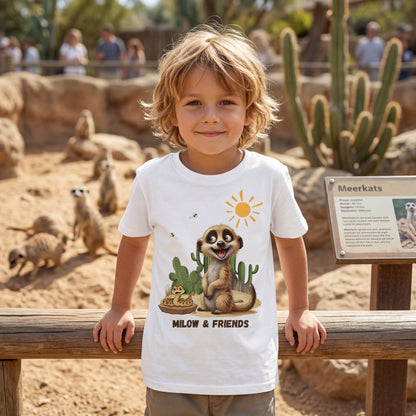 Milow Kids Organic Shirt, das freche Motiv von Kunst & Klamotte