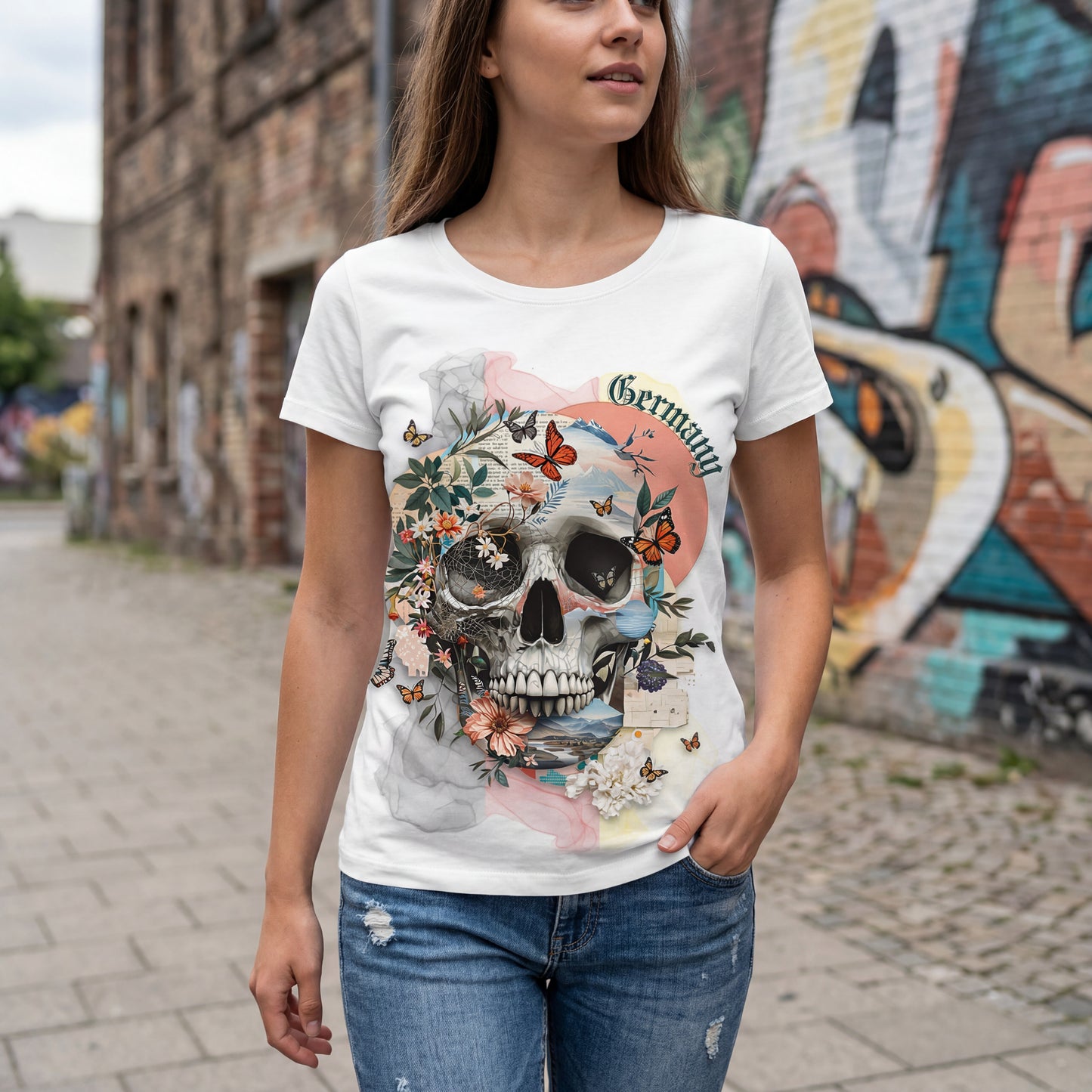 Heimat im Herzen Germany Womens Premium Classic T-Shirt
