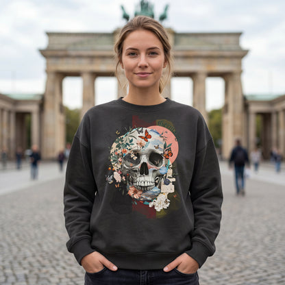 Germany Organic Oversize Sweatshirt Mein Herz bleibt hier