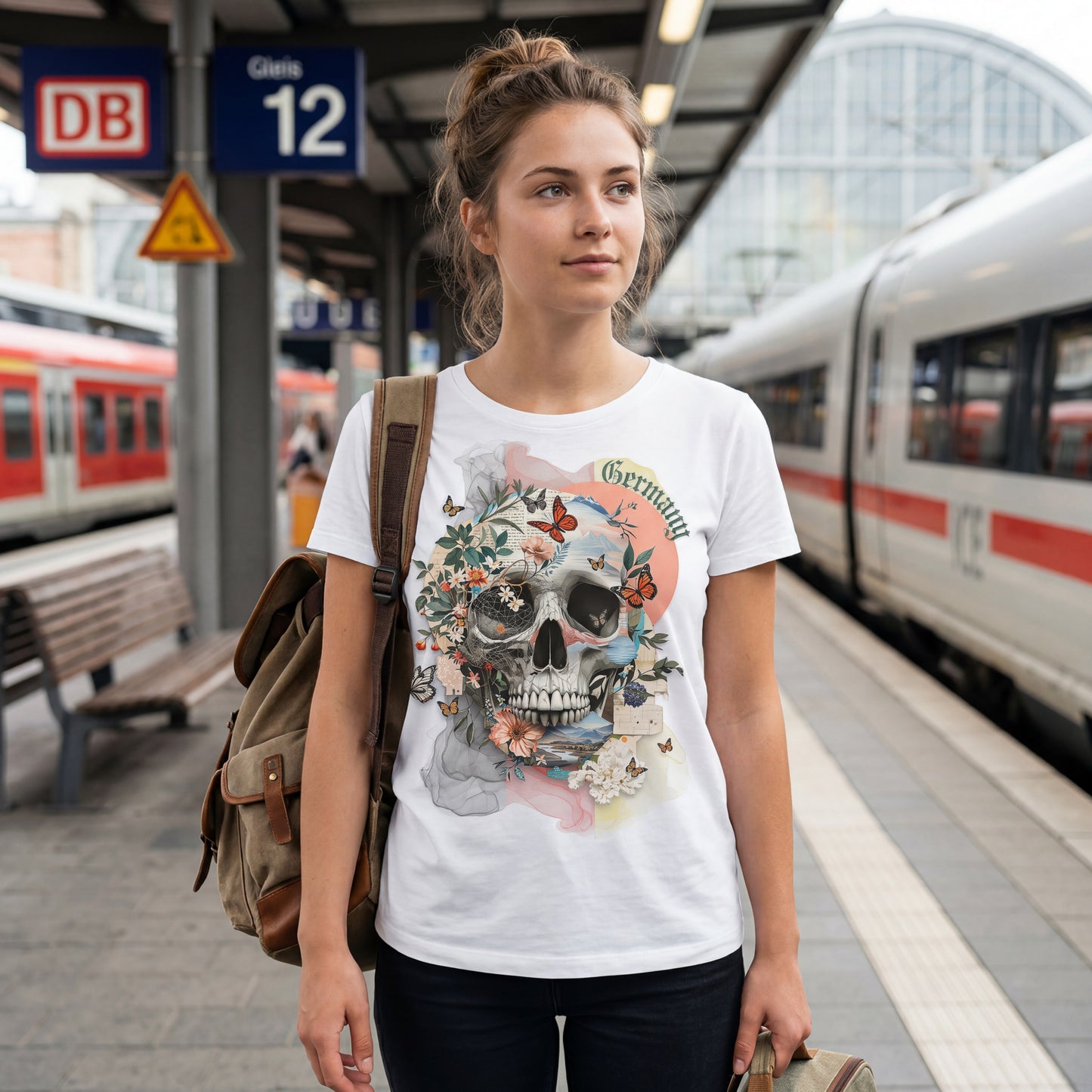 Heimat im Herzen Germany Womens Premium Classic T-Shirt
