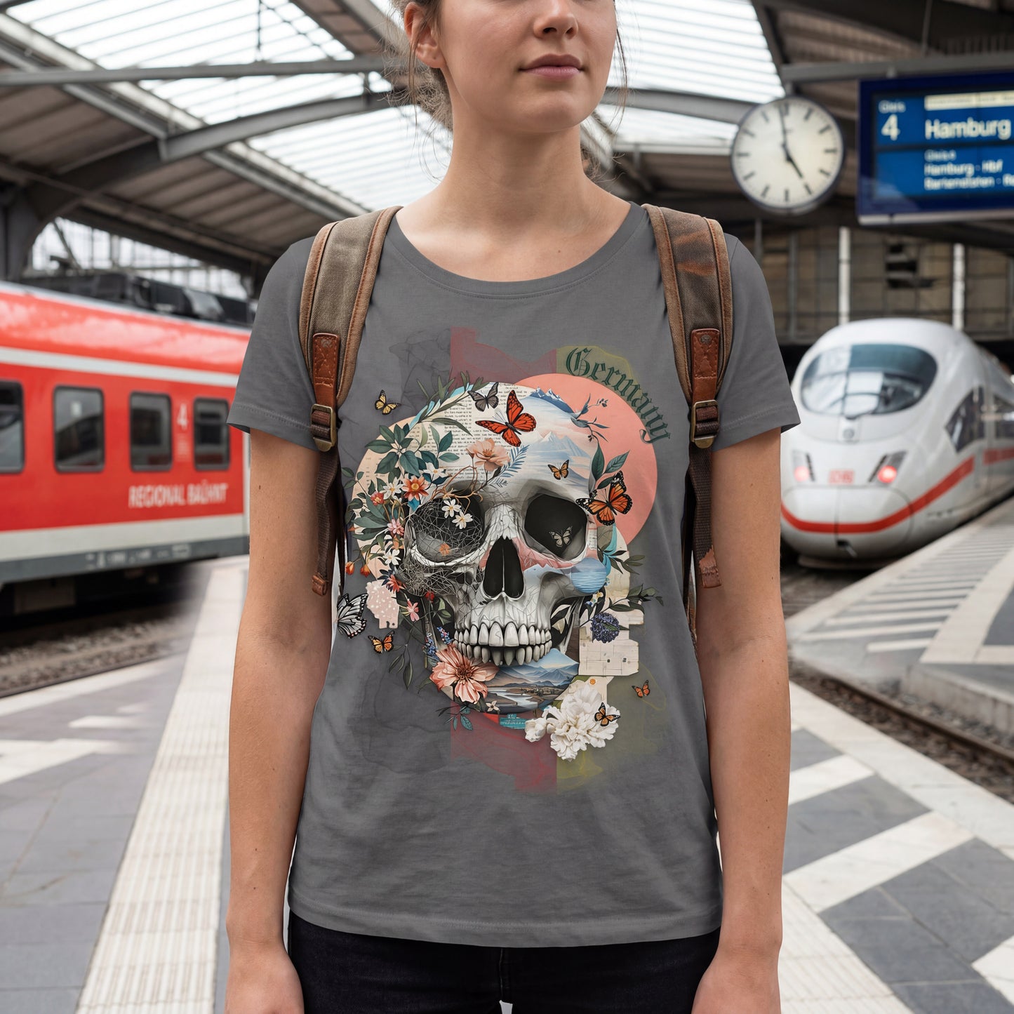 Heimat im Herzen Germany Womens Premium Classic T-Shirt