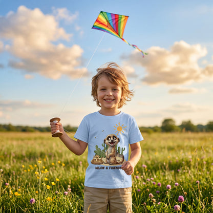 Milow Kids Organic Shirt, das freche Motiv von Kunst & Klamotte