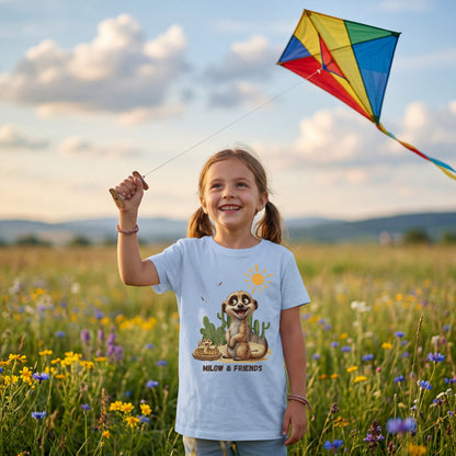 Milow Kids Organic Shirt, das freche Motiv von Kunst & Klamotte