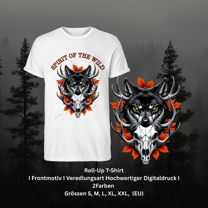 Outdoor Roll-Up T-Shirt Unisex – Spirit Style für Naturfans