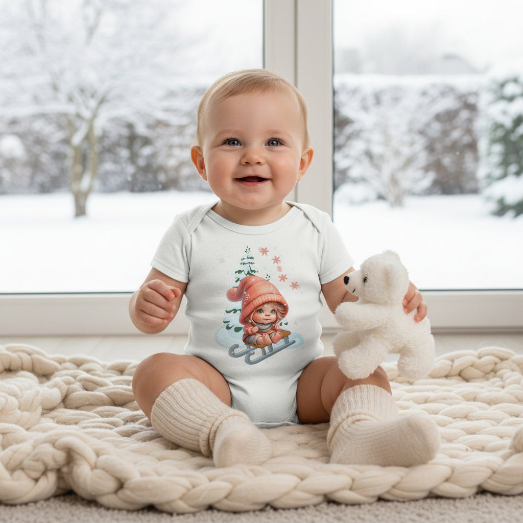 Organic Baby Bodysuit Winter
