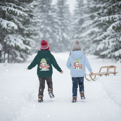 Winter Hoodie für Kinder aus Bio-Baumwolle