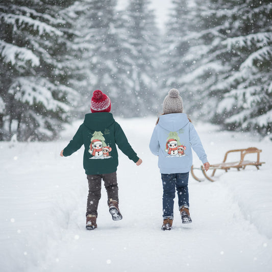 Winter Hoodie für Kinder aus Bio-Baumwolle