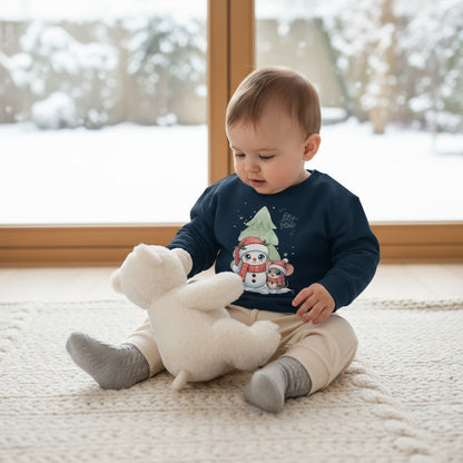 Winter Baby Sweatshirt aus Bio-Baumwolle