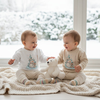 Winter Baby Sweatshirt aus Bio-Baumwolle