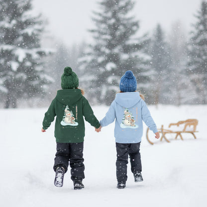 Winter Hoodie für Kinder aus Bio-Baumwolle