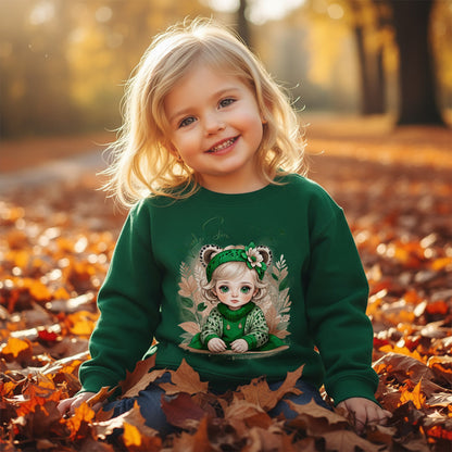 Girls Sweatshirt Little Star – Mädchen Pullover mit Direktdruck, warmer Herbst Sweater