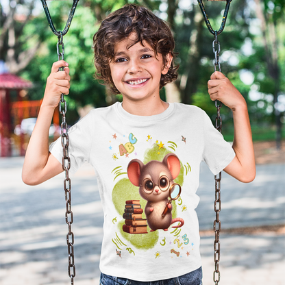 Lustiges Kinder- Shirt für Schule, Kita & Alltag  - Kids Organic Shirt