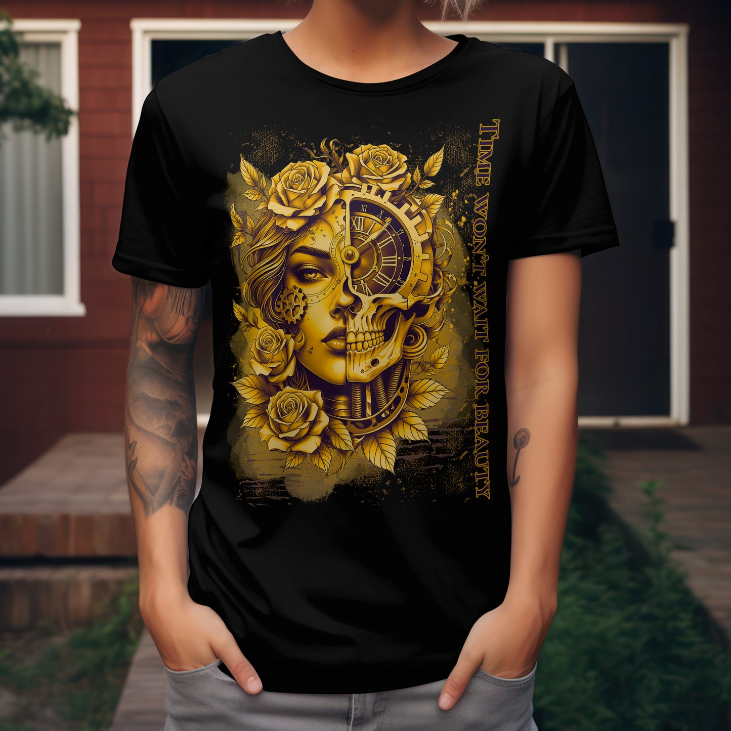 Fitted Ladies Organic Shirt mit modernem Design