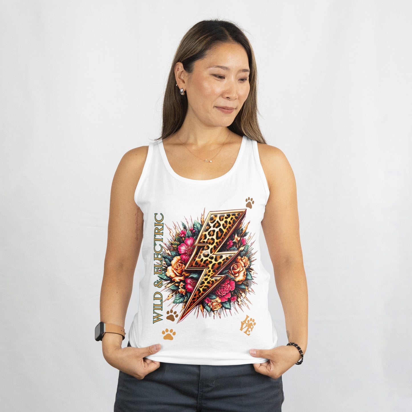 Womens Organic Tank Top für Powerfrauen – Rock Style, Festival Outfit, Boho Look