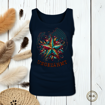 Ladies Tank-Top – rebellischer Look mit Stern-Design, modernes Festival- & Alltagsoutfit für Freigeister
