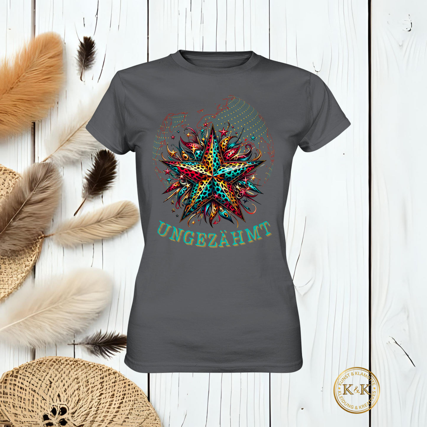 Womens Premium Classic T-Shirt modernes Festival- & Alltagsoutfit für Freigeister