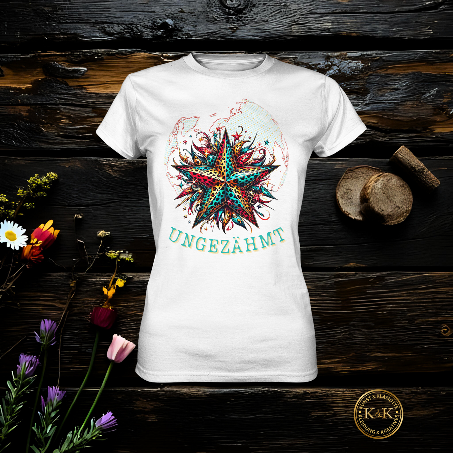 Womens Premium Classic T-Shirt modernes Festival- & Alltagsoutfit für Freigeister