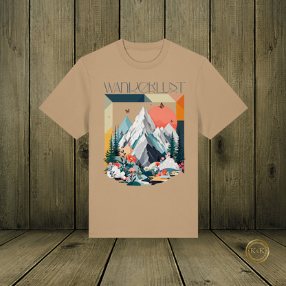 Organic Heavy T-Shirt für Naturliebhaber, Wander- & Abenteuer Look