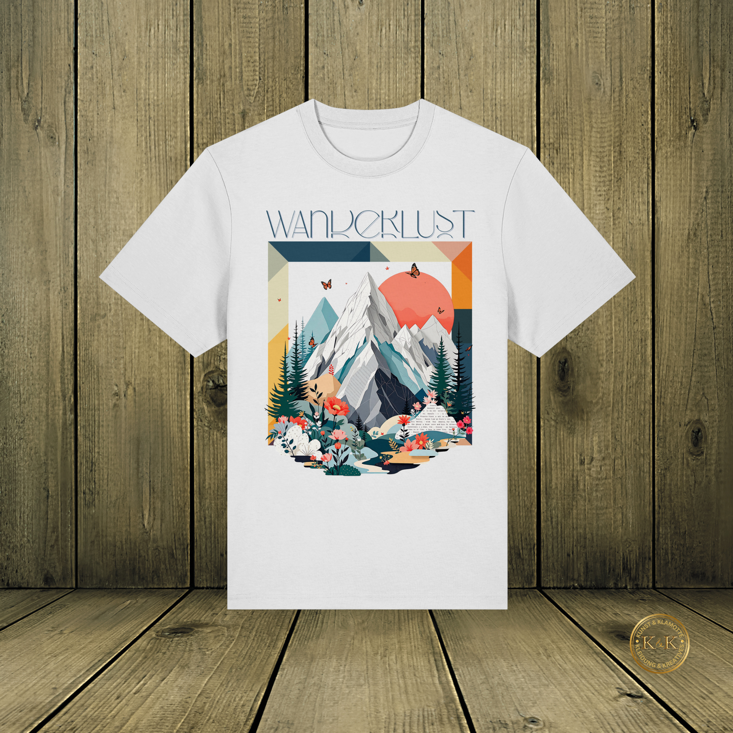 Organic Heavy T-Shirt für Naturliebhaber, Wander- & Abenteuer Look