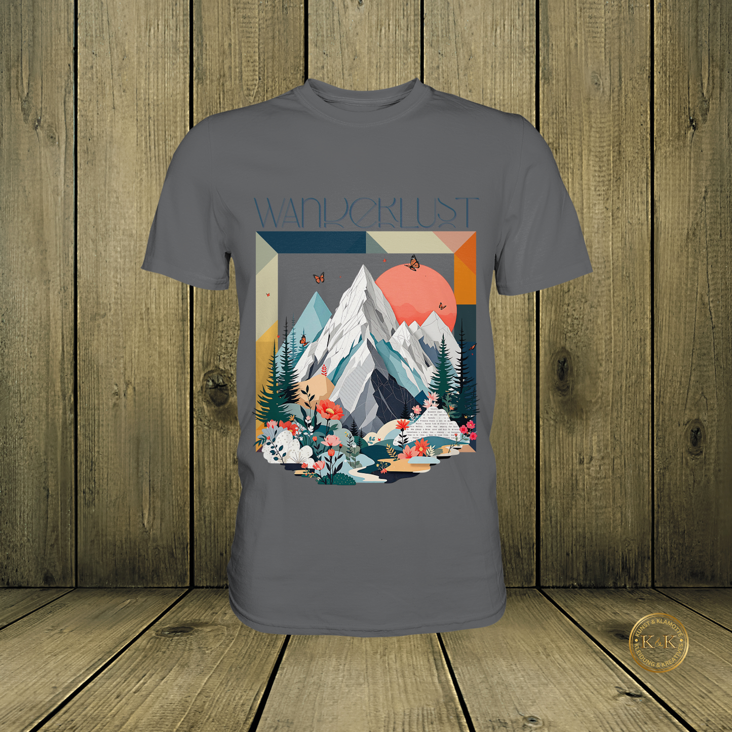 Premium Classic T-Shirt für Naturliebhaber | Wander- & Abenteuer Look für Alltag & Freizeit | Design für Entdecker & Reisefans