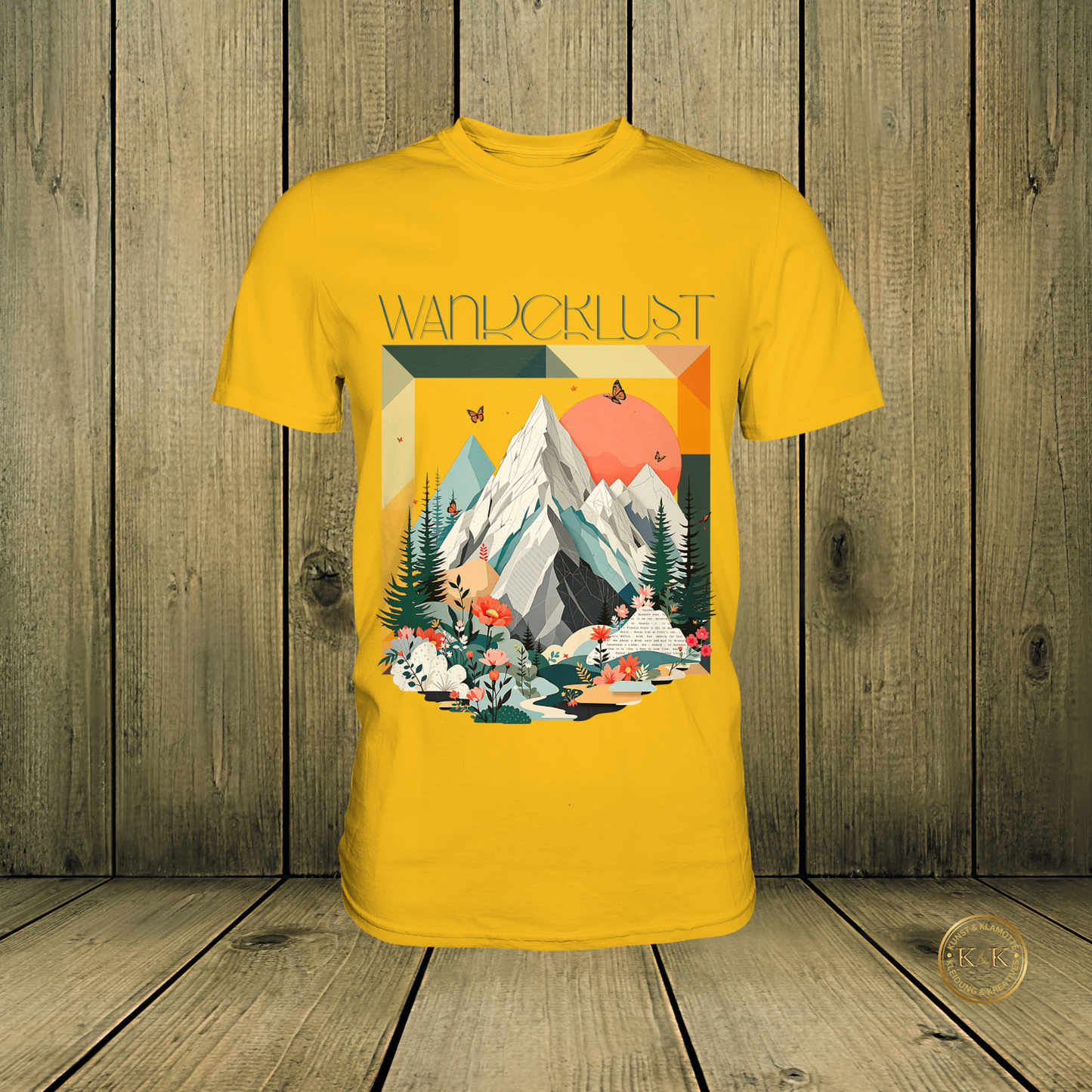 Premium Classic T-Shirt für Naturliebhaber | Wander- & Abenteuer Look für Alltag & Freizeit | Design für Entdecker & Reisefans