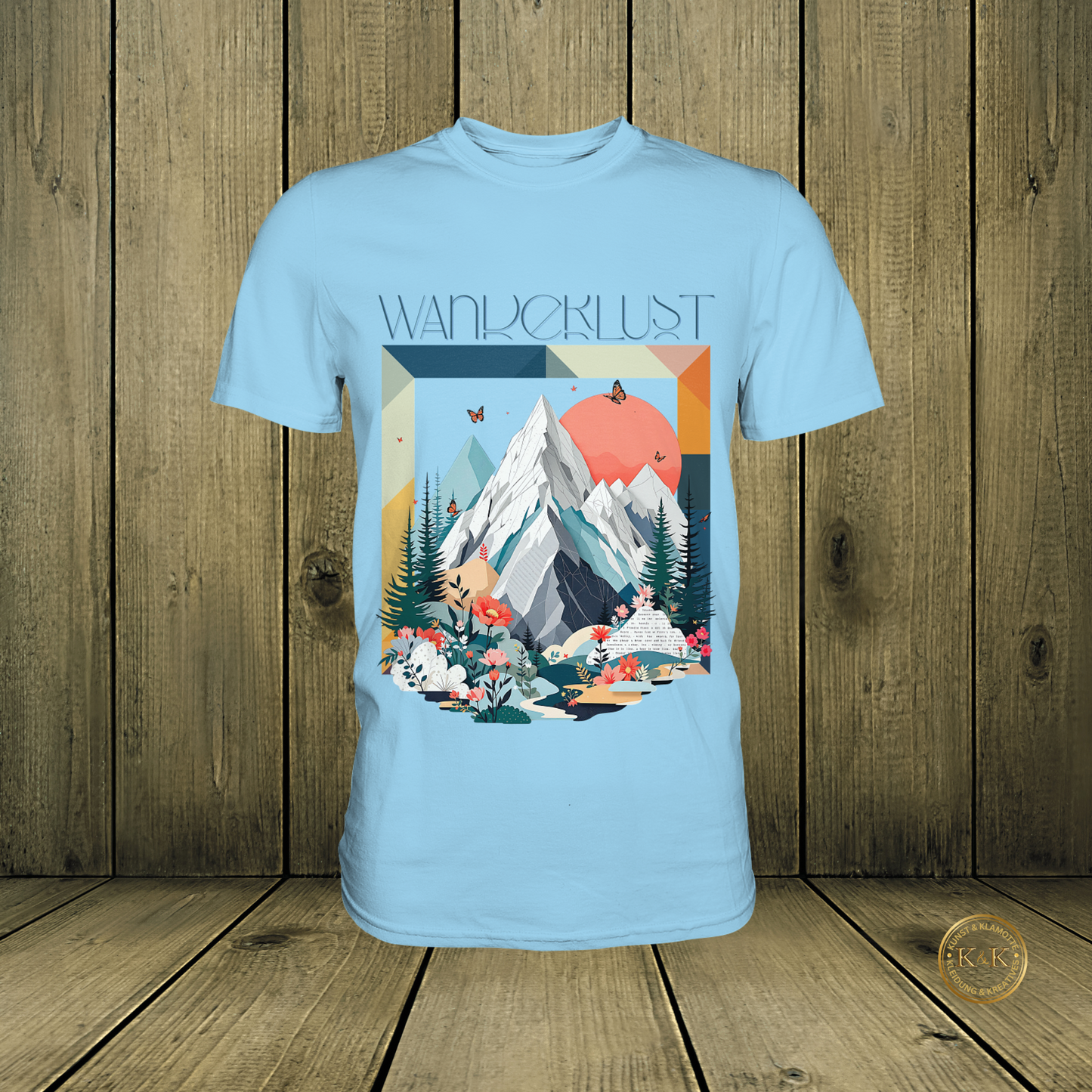 Premium Classic T-Shirt für Naturliebhaber | Wander- & Abenteuer Look für Alltag & Freizeit | Design für Entdecker & Reisefans