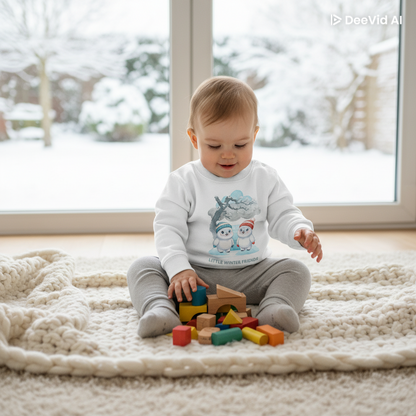 Little Winter Friends – Baby Organic Sweatshirt