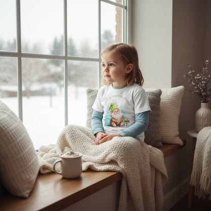Little Winter Friend – Kinder Organic Shirt mit Winterwichtel