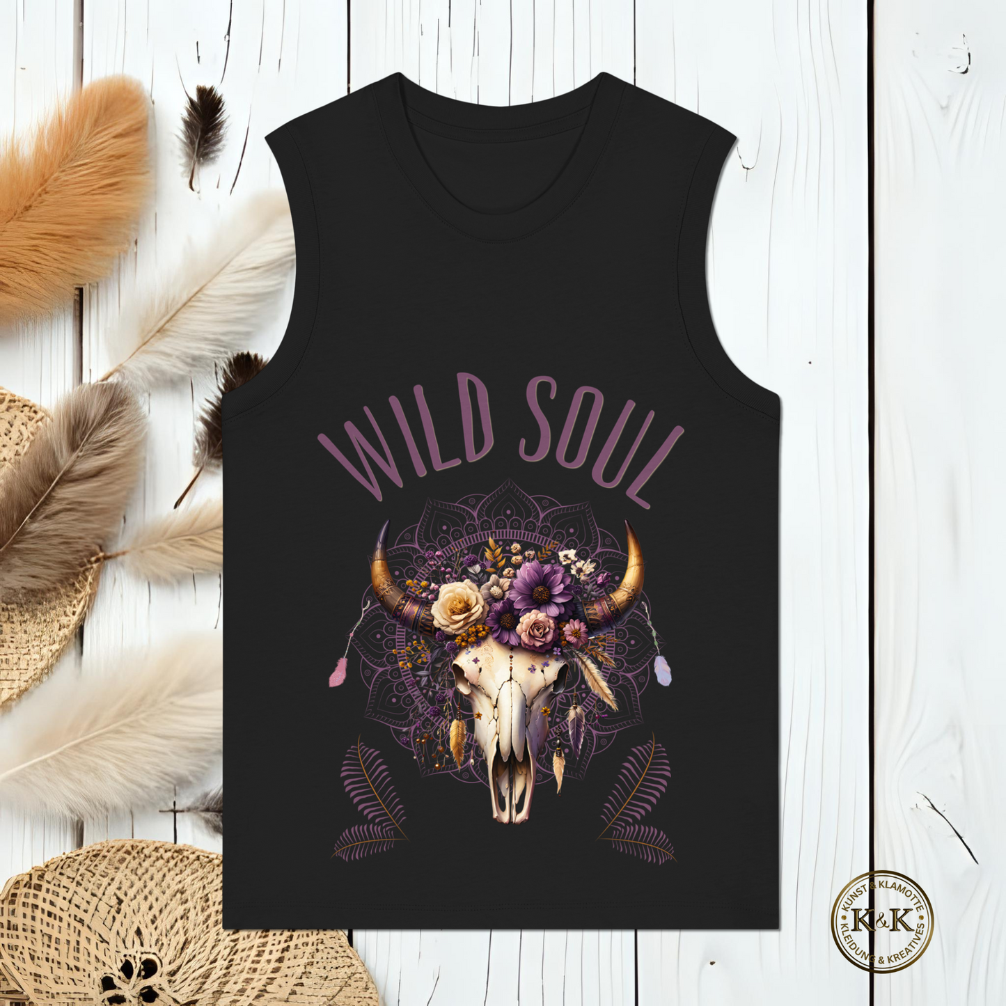 Wild Soul Womens Organic Tank Top I Boho Style