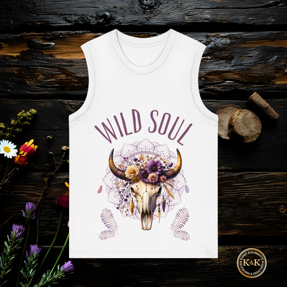 Wild Soul Womens Organic Tank Top I Boho Style